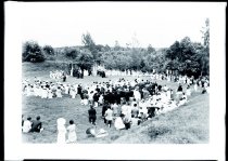 Benediction of the Blessed Sacrament, Cemetery, Kapaia, Kauai, August 15, 1937.